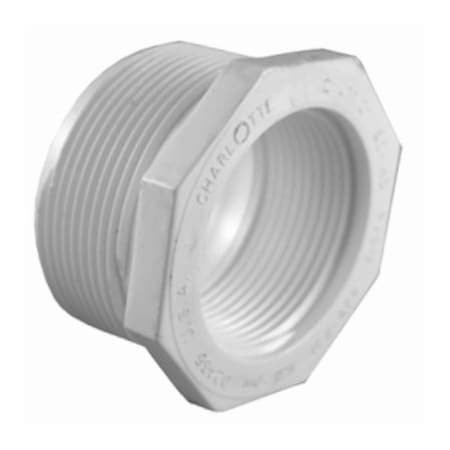 Charlotte Pipe And Foundry 1MIPx12FIP Bushing PVC 02112 1800HA